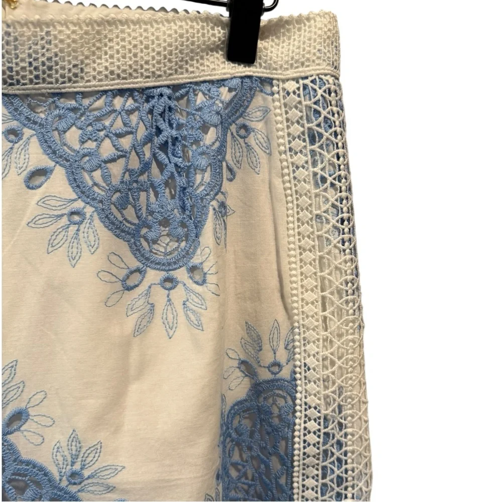 EVARAE Layla‎ Cotton Lace embroidered Shorts 10
